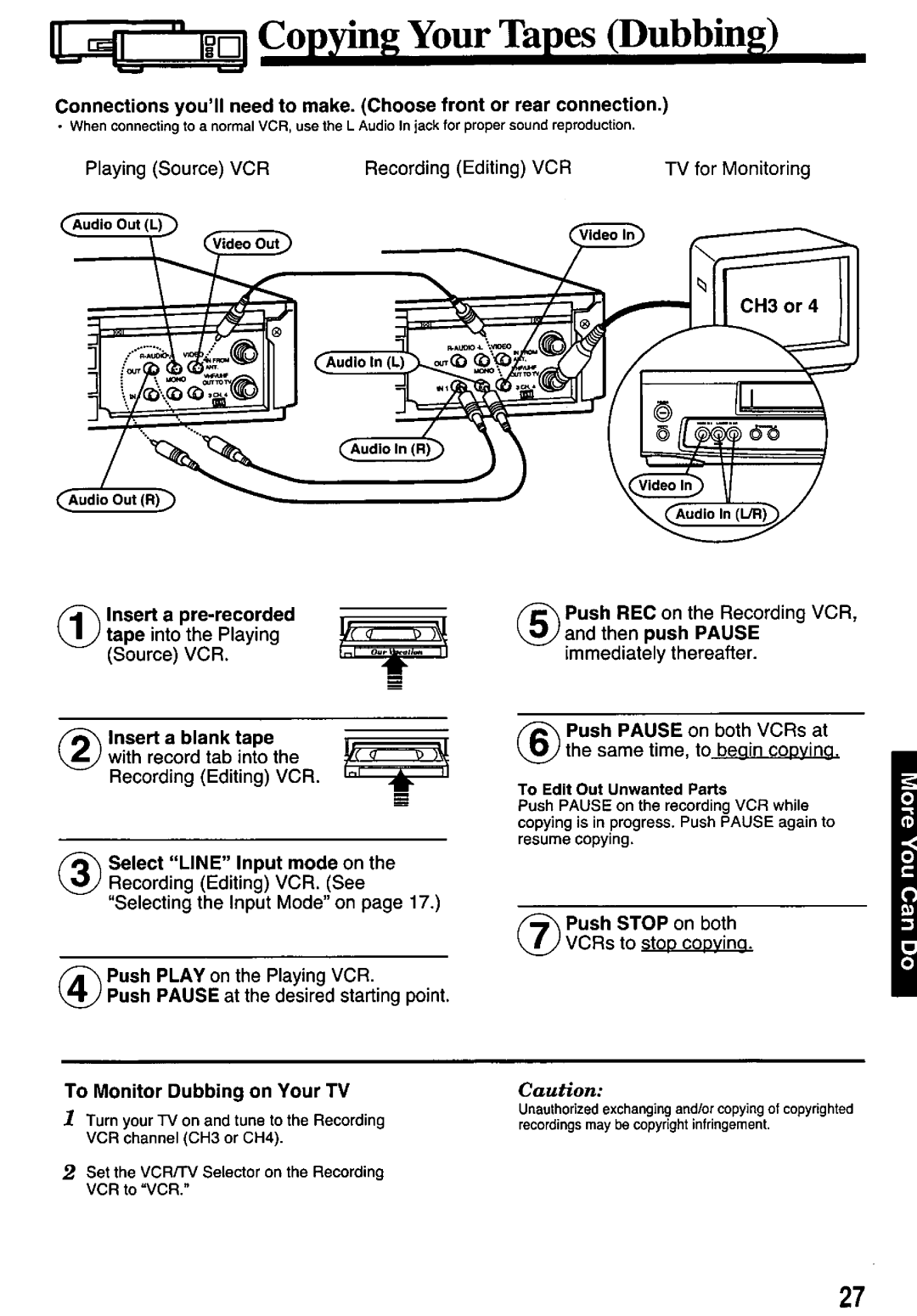 Panasonic PV-7451 manual 