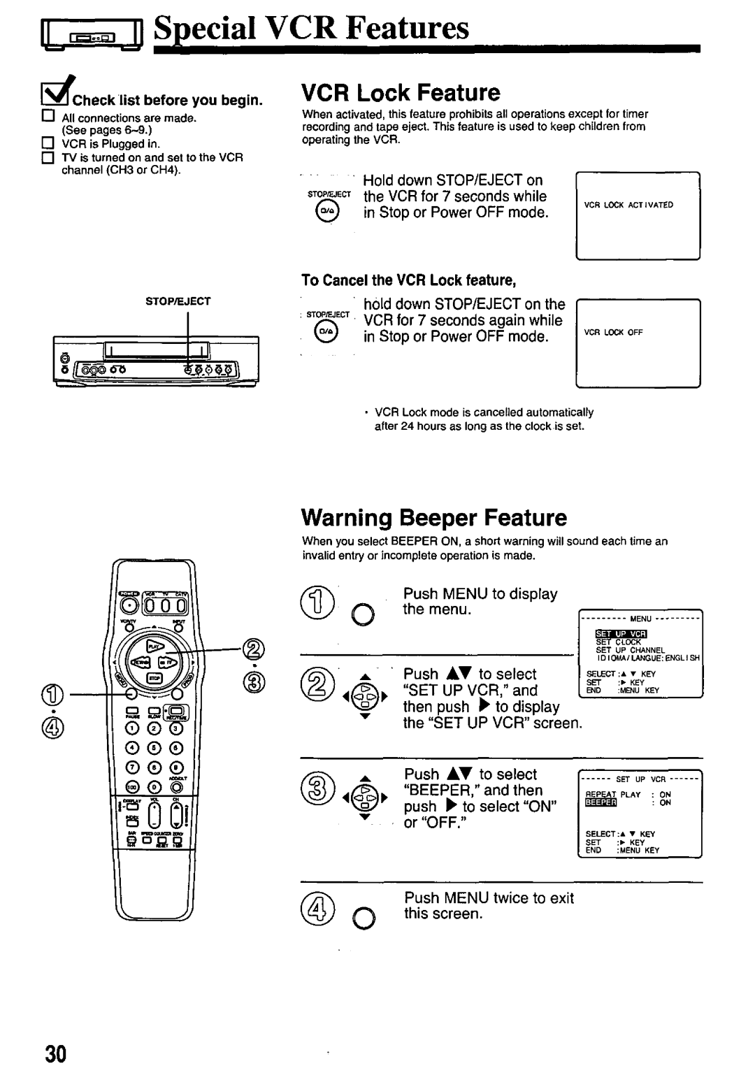 Panasonic PV-7451 manual 