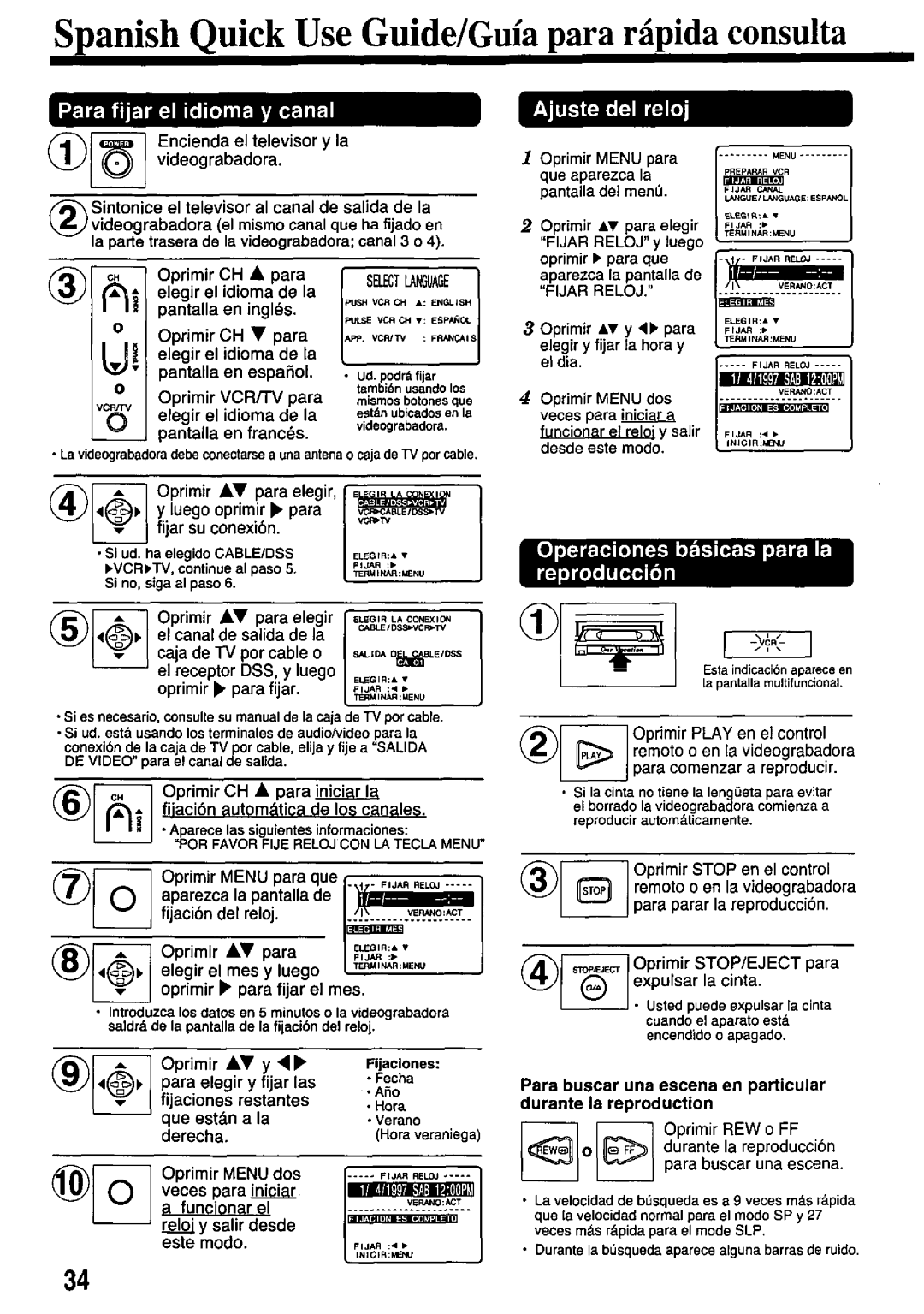 Panasonic PV-7451 manual 