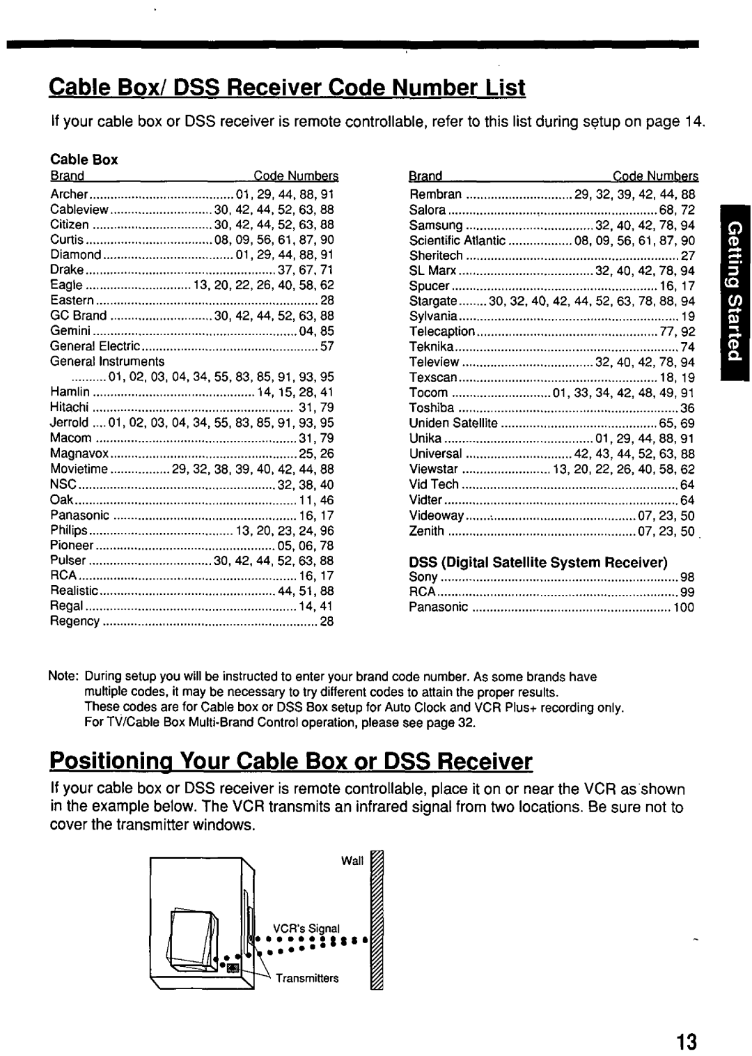 Panasonic PV-7662 manual 