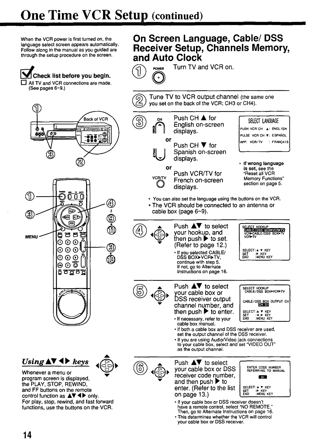 Panasonic PV-7662 manual 