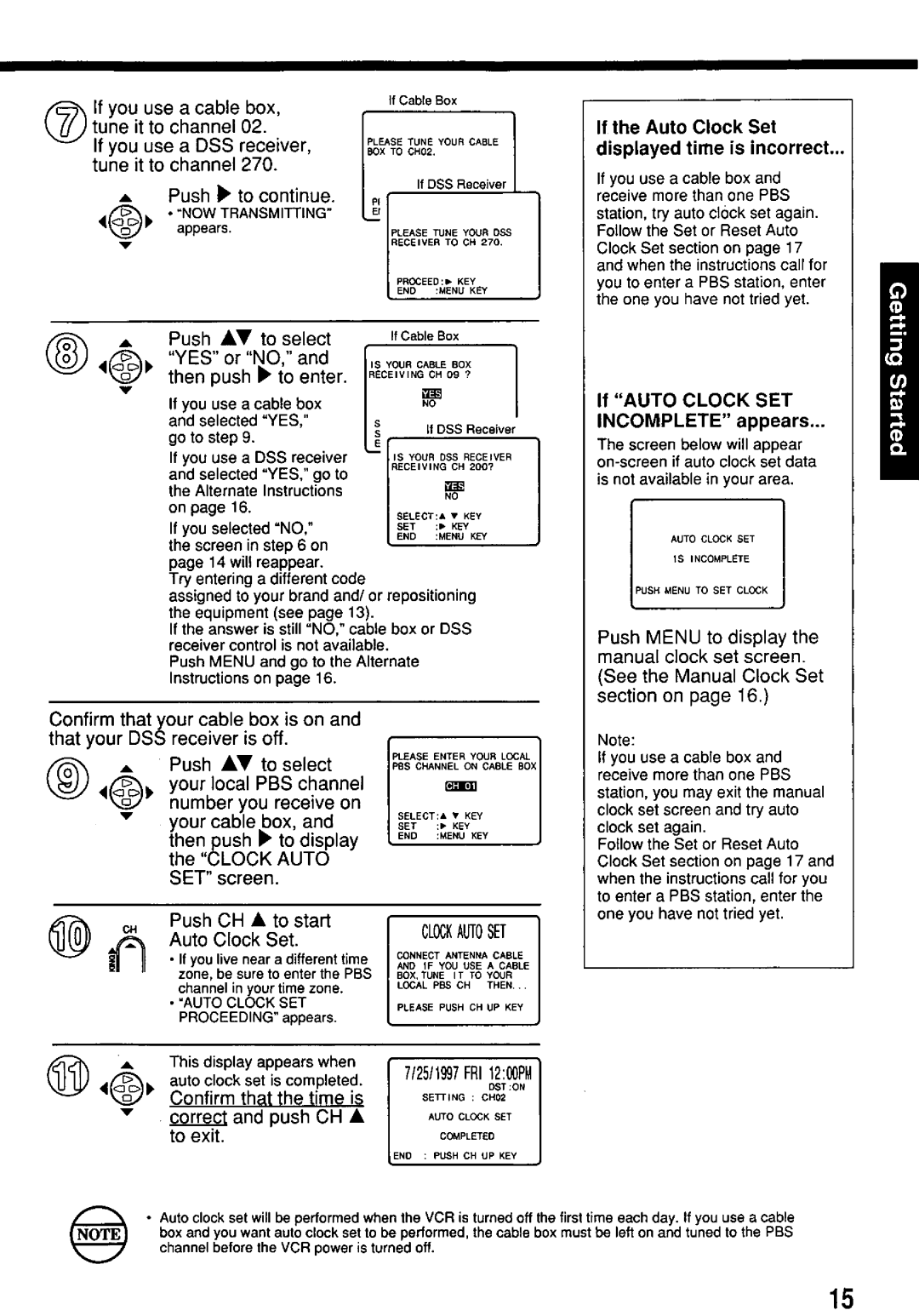 Panasonic PV-7662 manual 