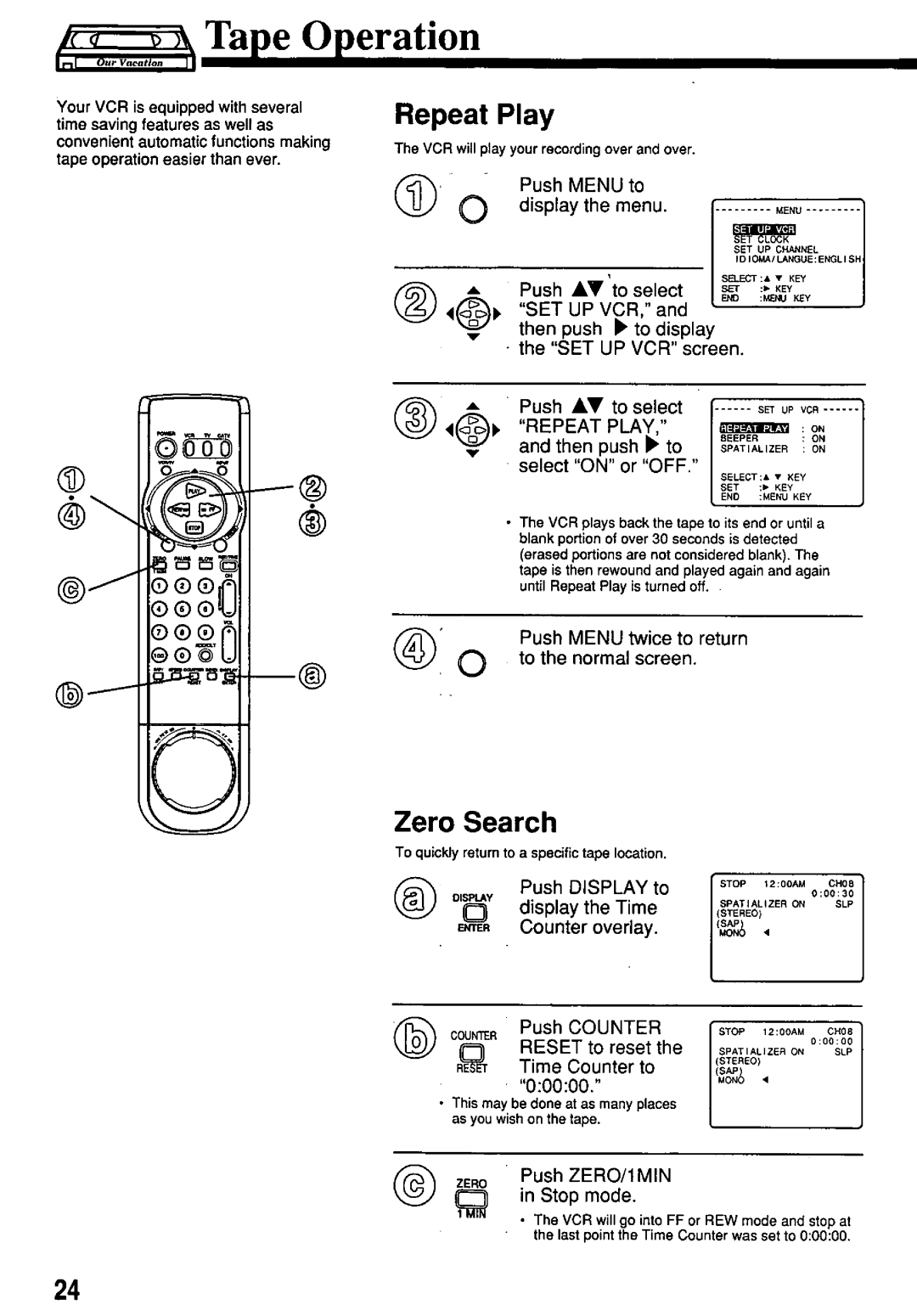 Panasonic PV-7662 manual 