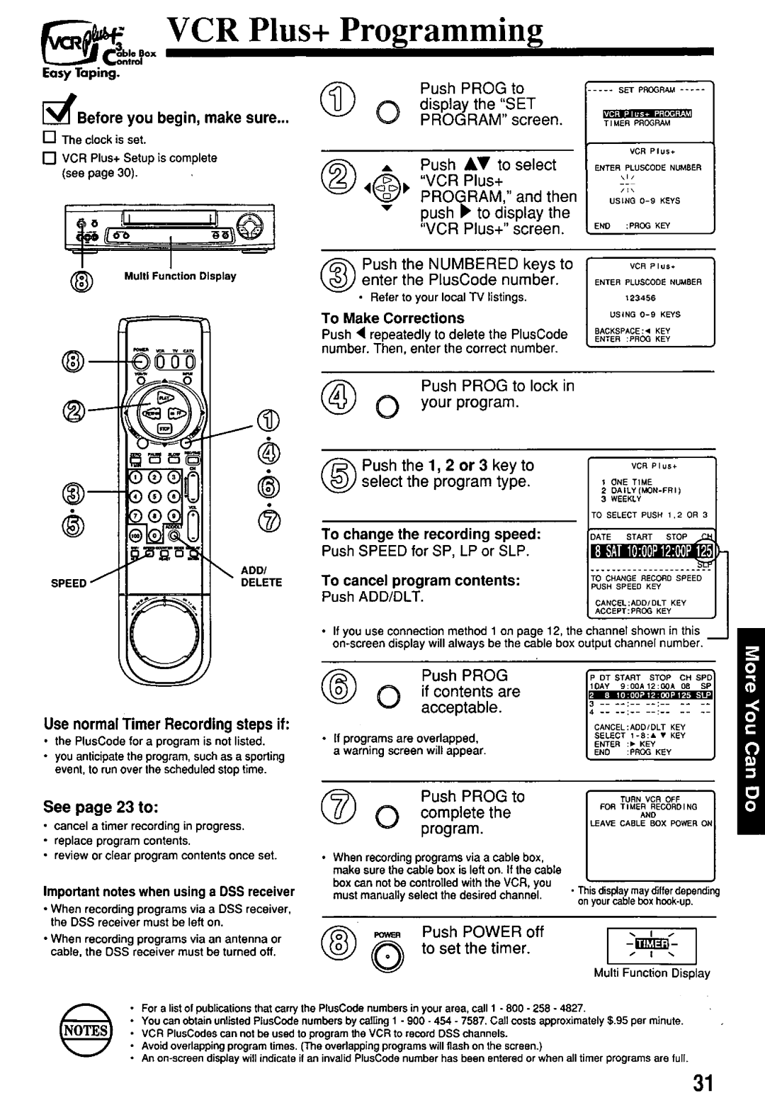 Panasonic PV-7662 manual 