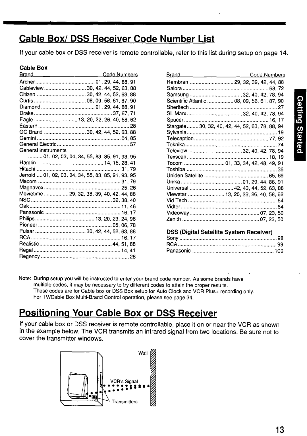 Panasonic PV-7664 manual 