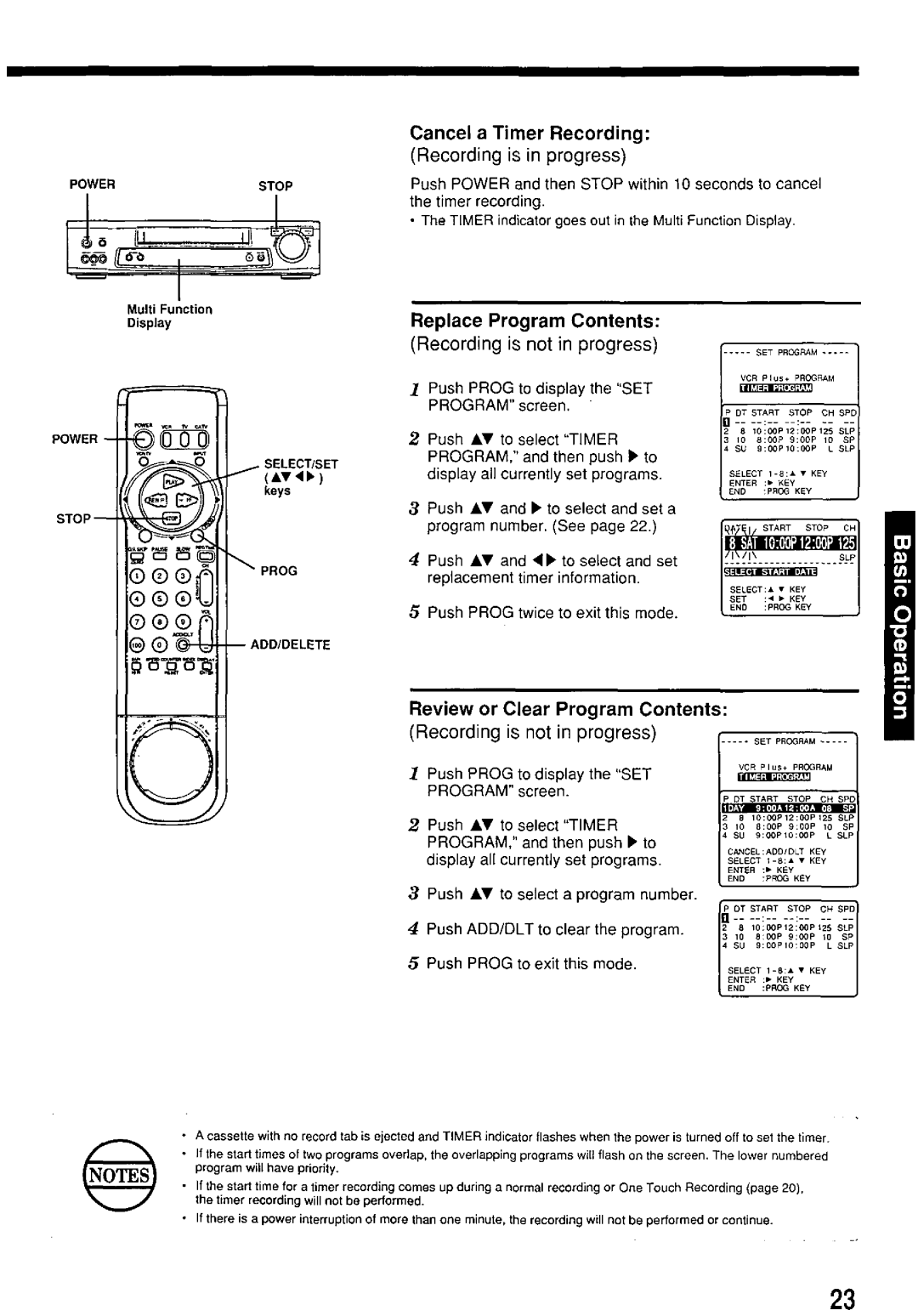 Panasonic PV-7664 manual 