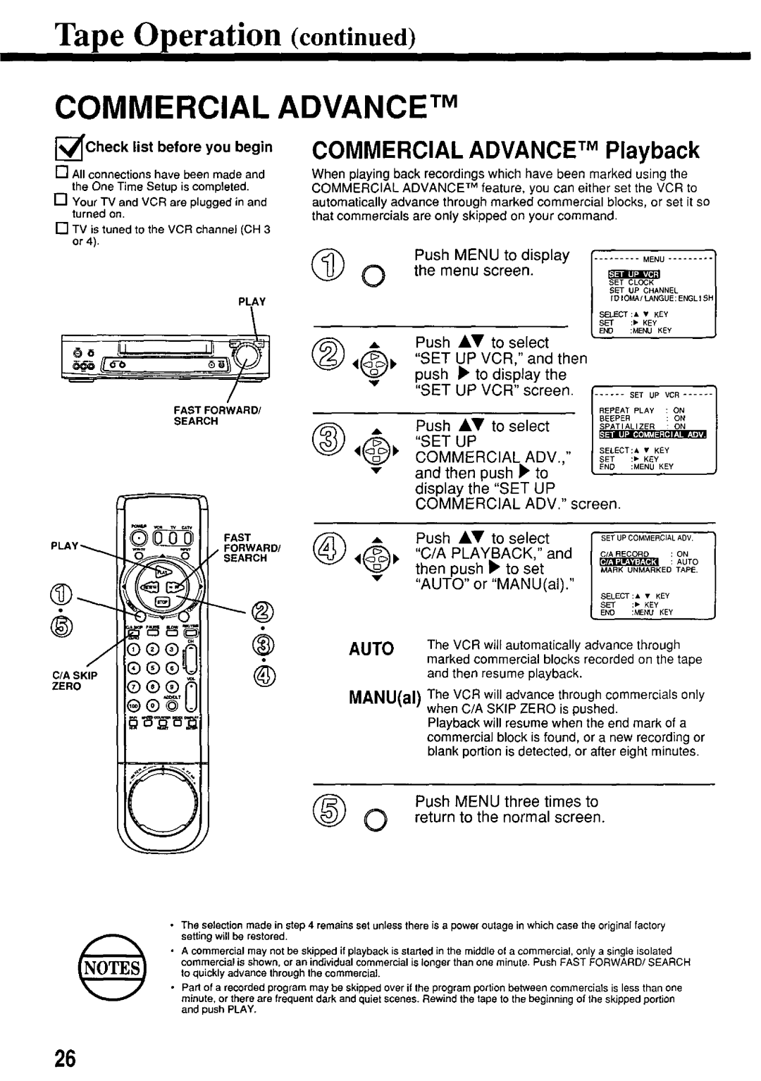 Panasonic PV-7664 manual 