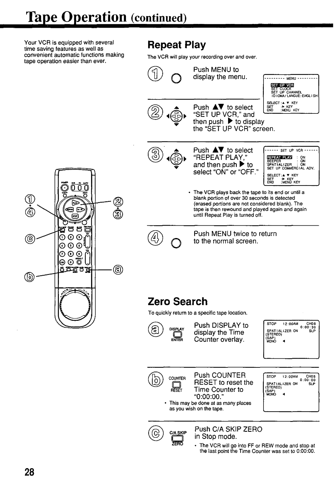 Panasonic PV-7664 manual 