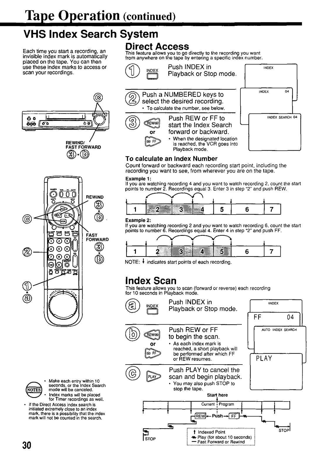 Panasonic PV-7664 manual 