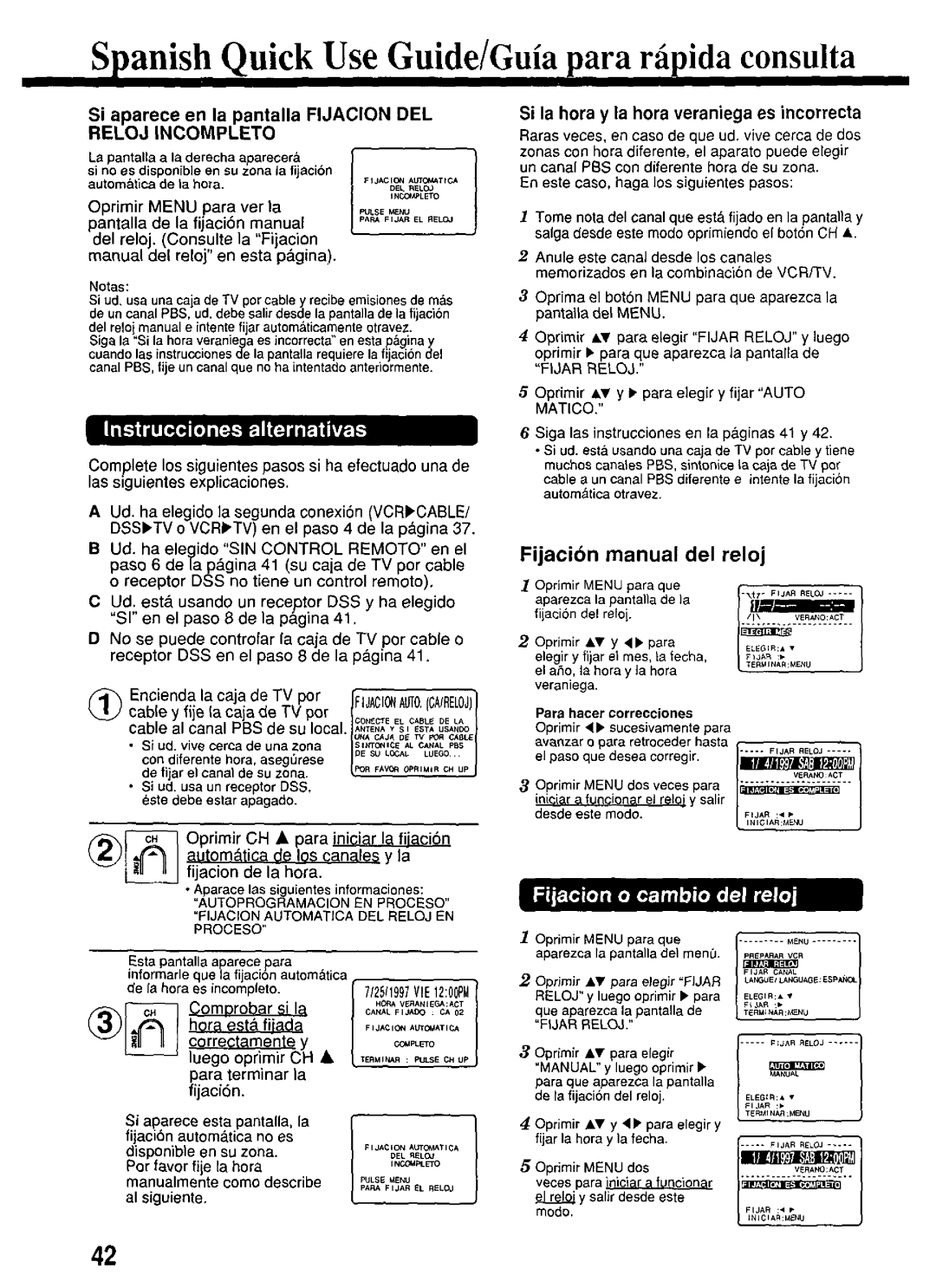 Panasonic PV-7664 manual 