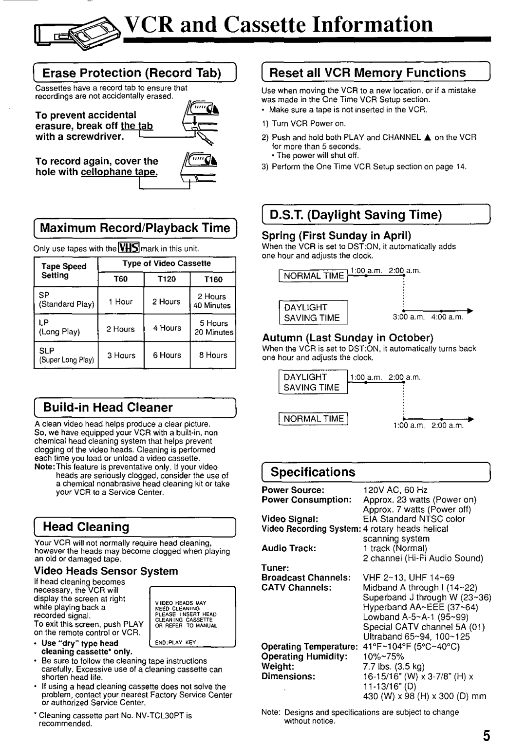 Panasonic PV-7664 manual 