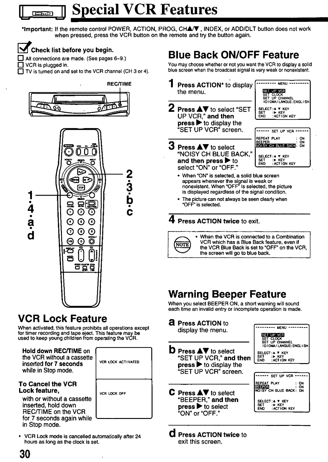 Panasonic PV-8402 manual 