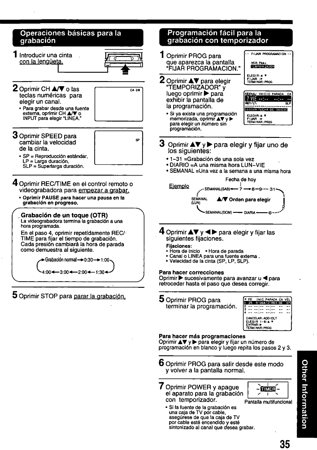 Panasonic PV-8402 manual 