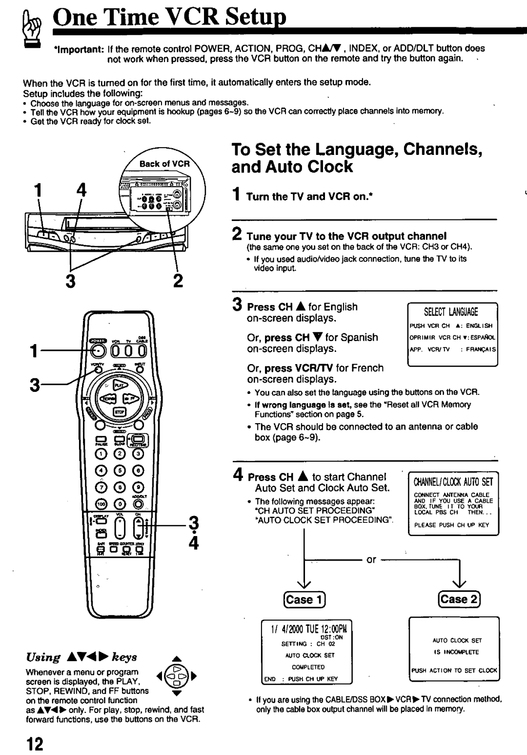 Panasonic PV-8450 manual 