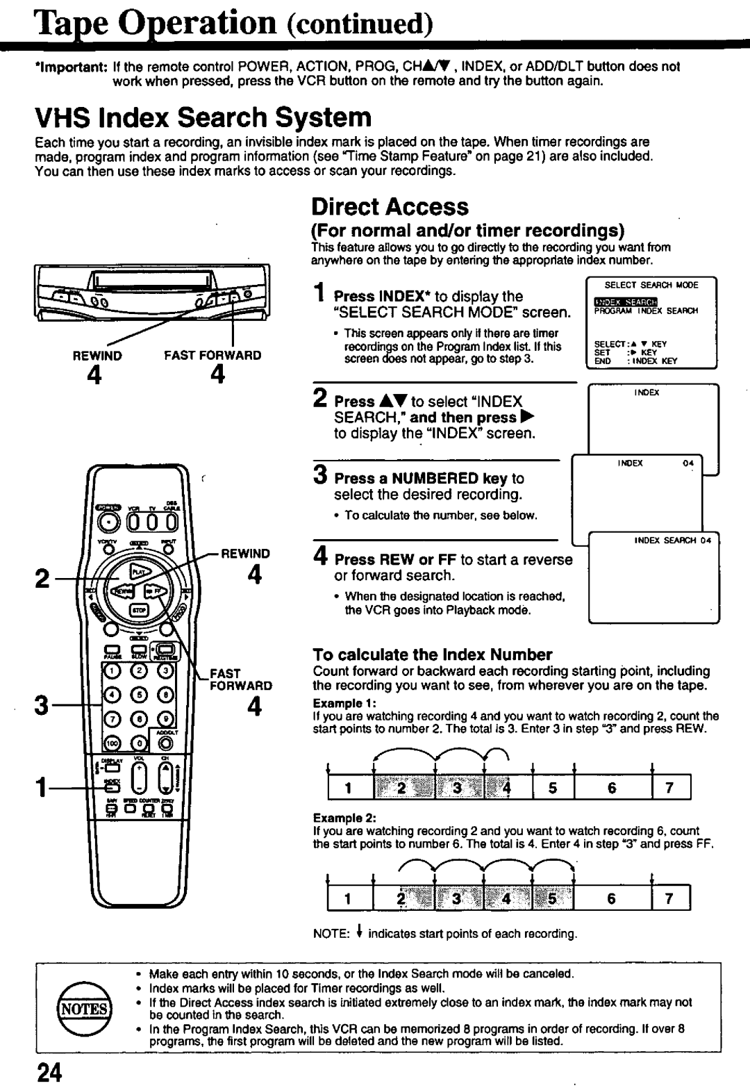 Panasonic PV-8450 manual 