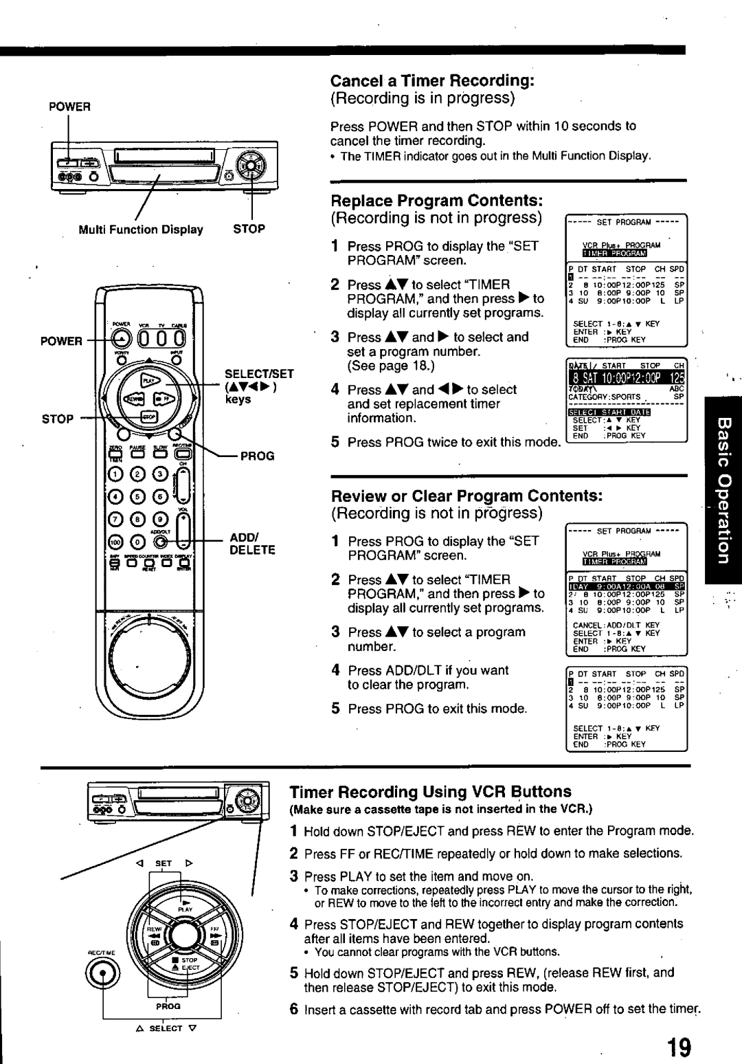 Panasonic PV-8660 manual 