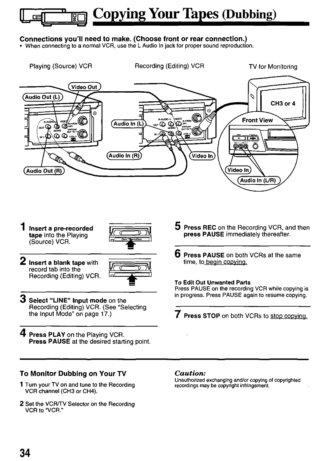 Panasonic PV-8660 manual 