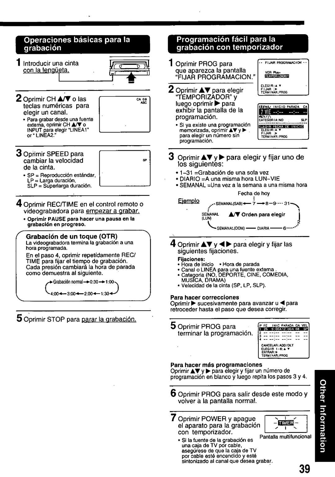 Panasonic PV-8660 manual 