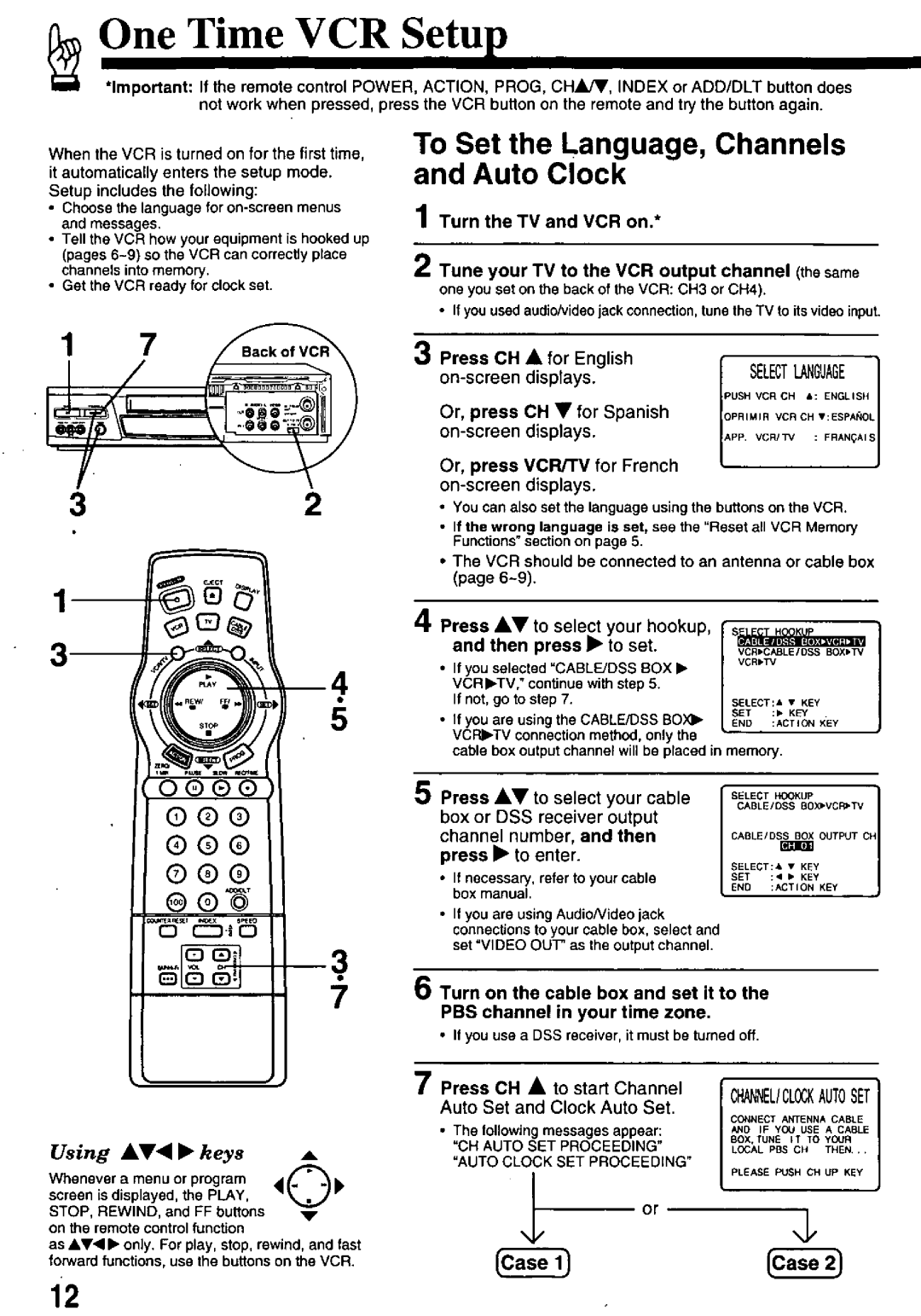 Panasonic PV-8661 manual 