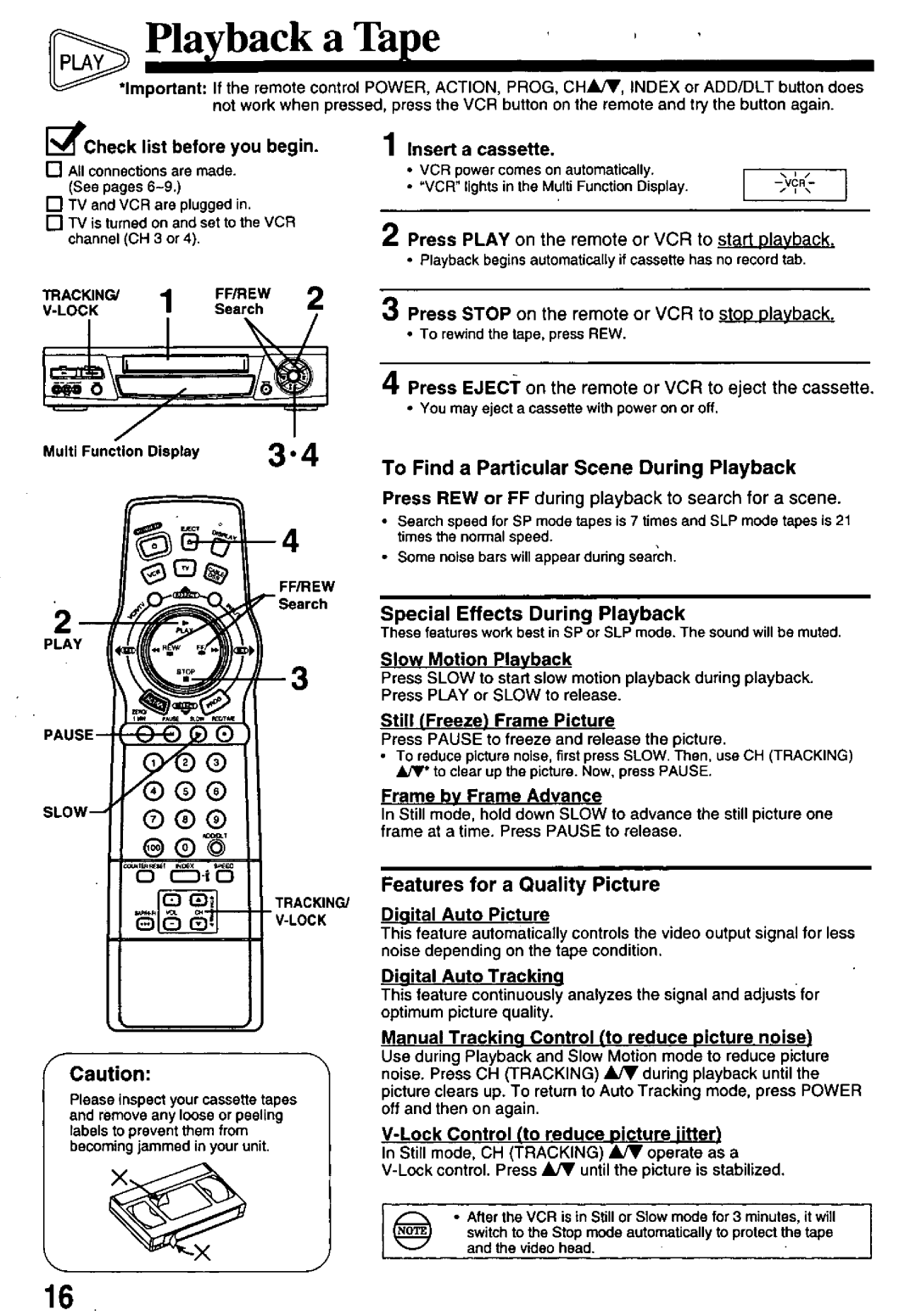 Panasonic PV-8661 manual 