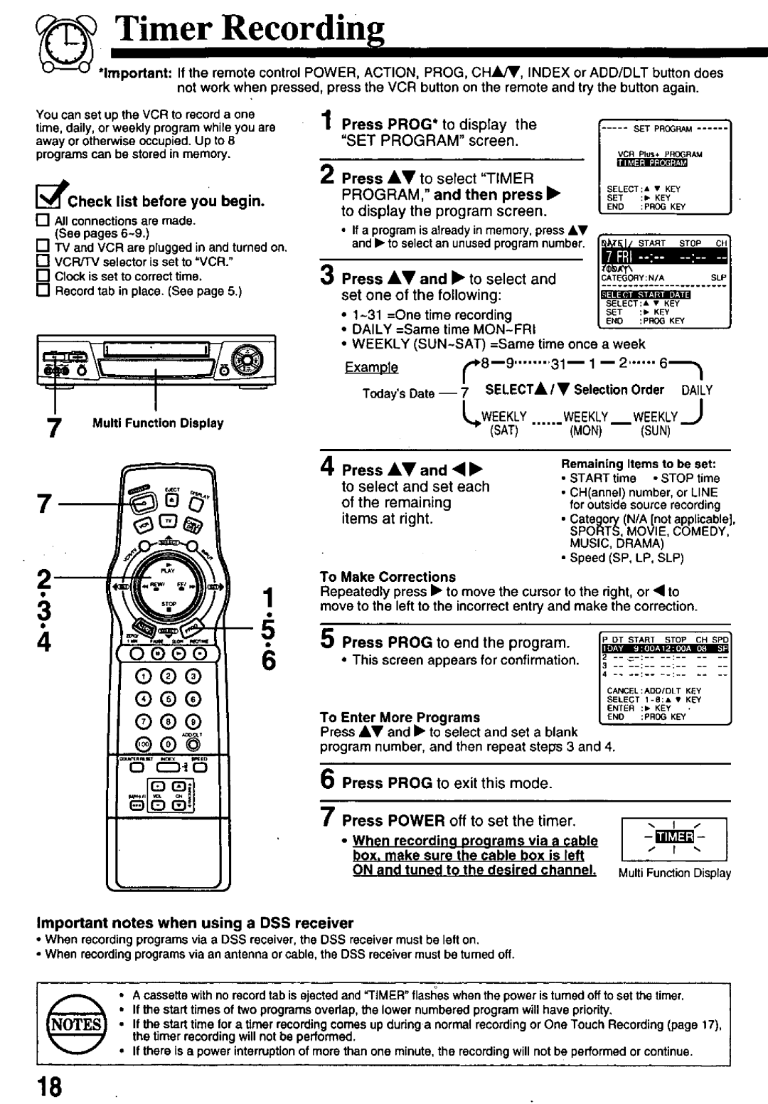 Panasonic PV-8661 manual 