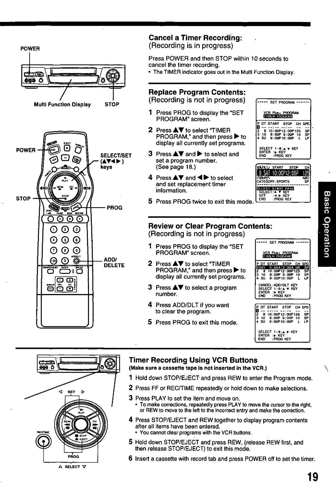 Panasonic PV-8661 manual 