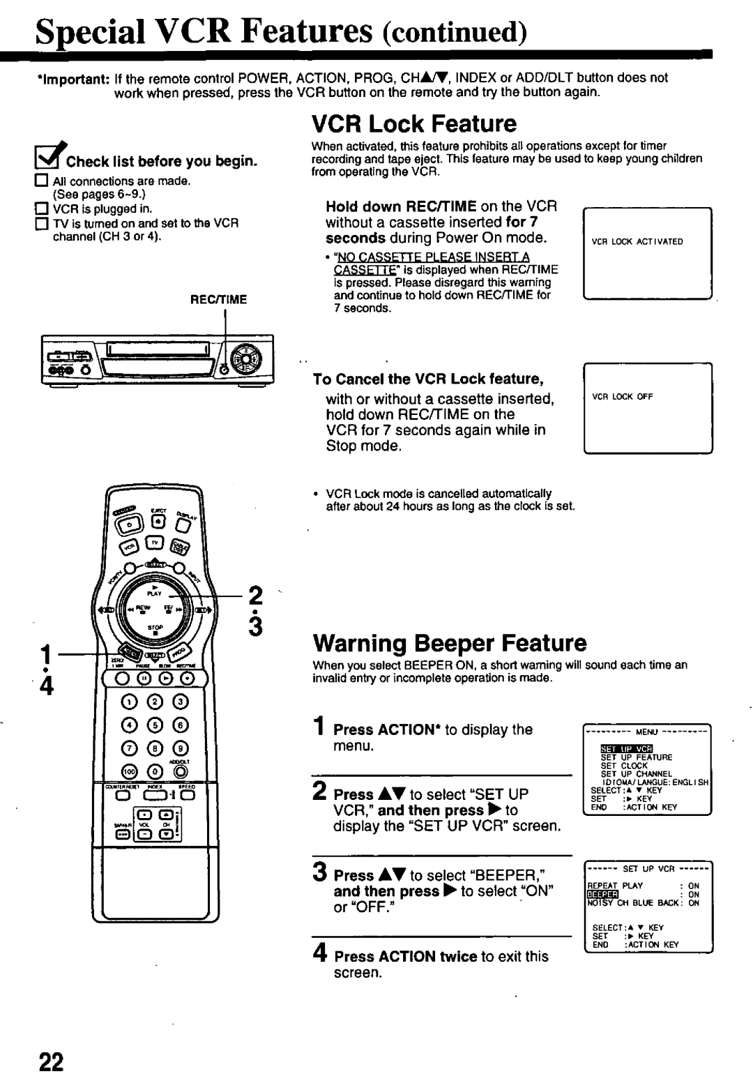 Panasonic PV-8661 manual 