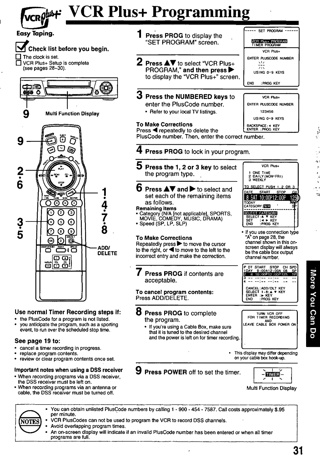 Panasonic PV-8661 manual 