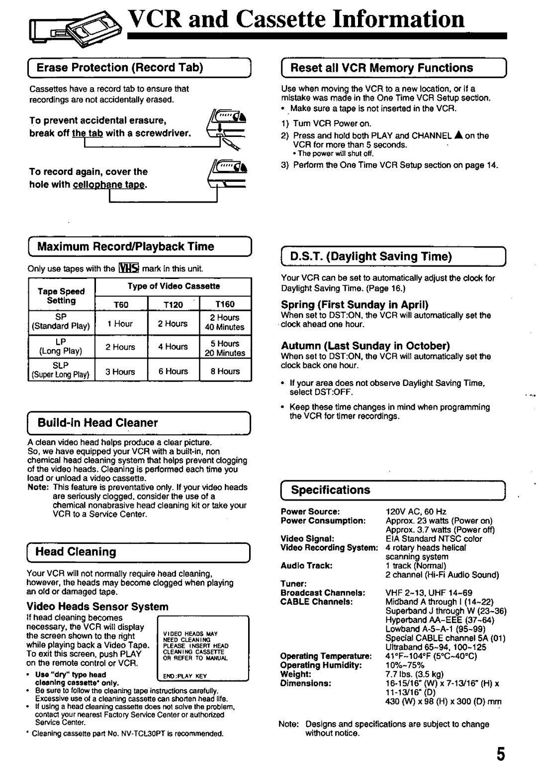 Panasonic PV-8665S manual 