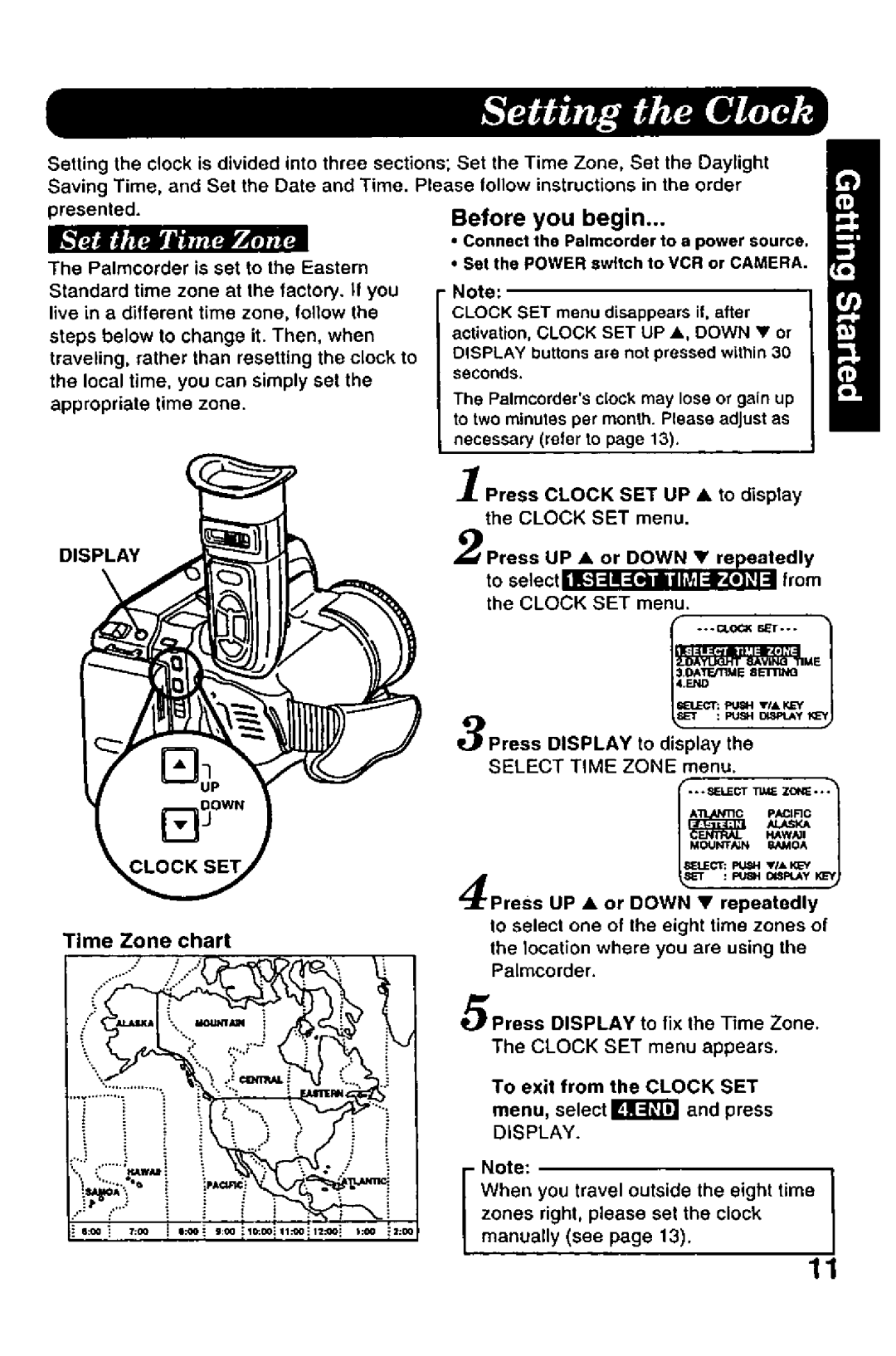 Panasonic PV-A206 manual 