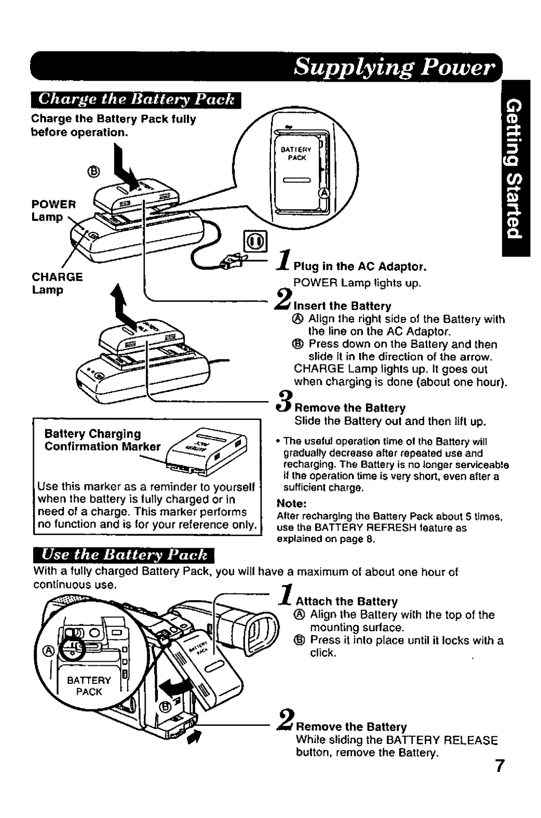 Panasonic PV-A206 manual 