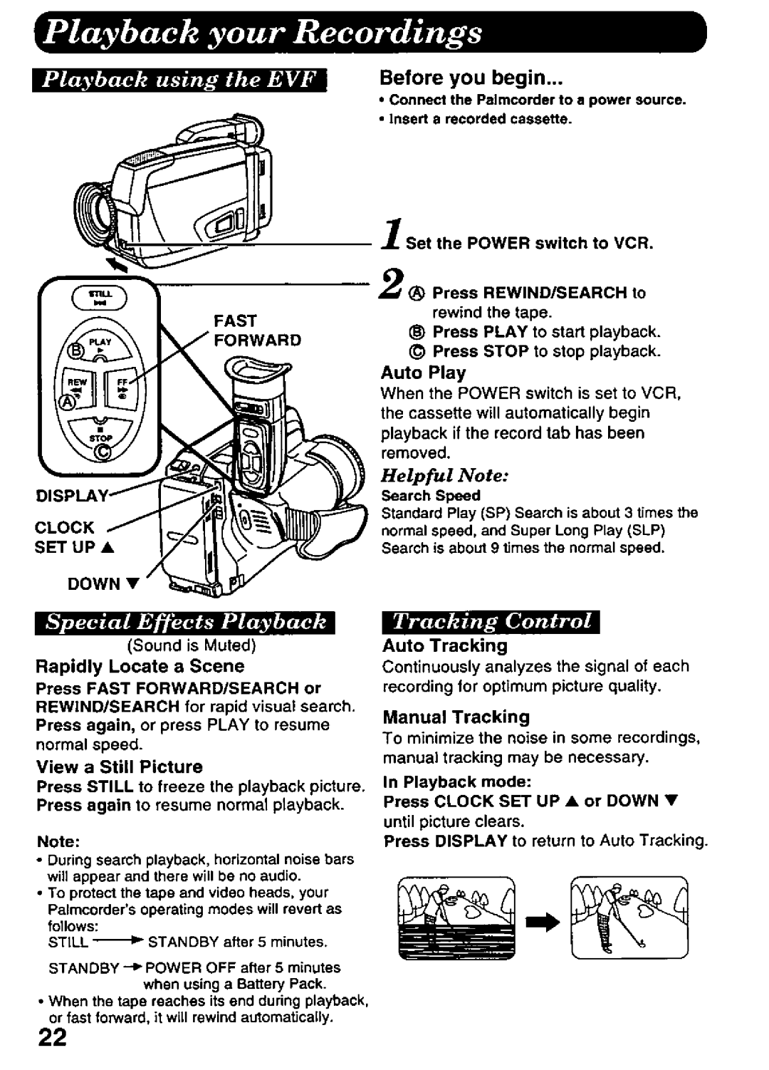 Panasonic PV-A216 manual 