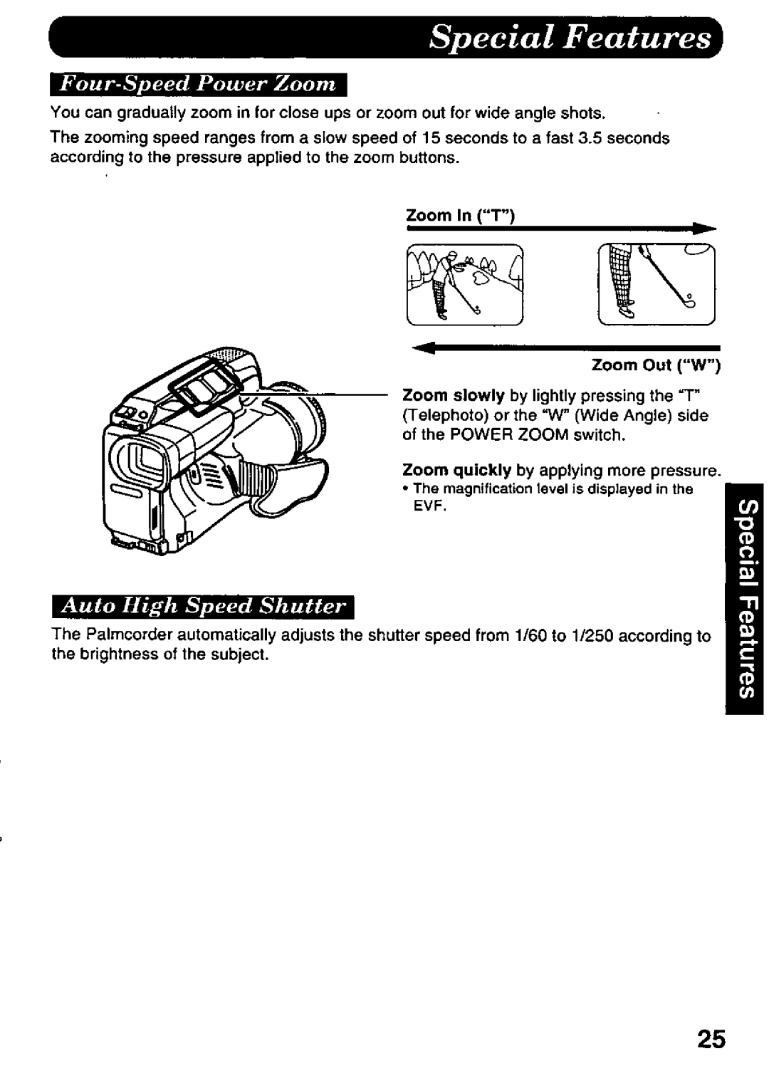 Panasonic PV-A216 manual 