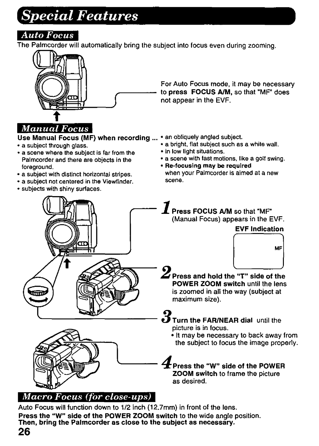 Panasonic PV-A216 manual 