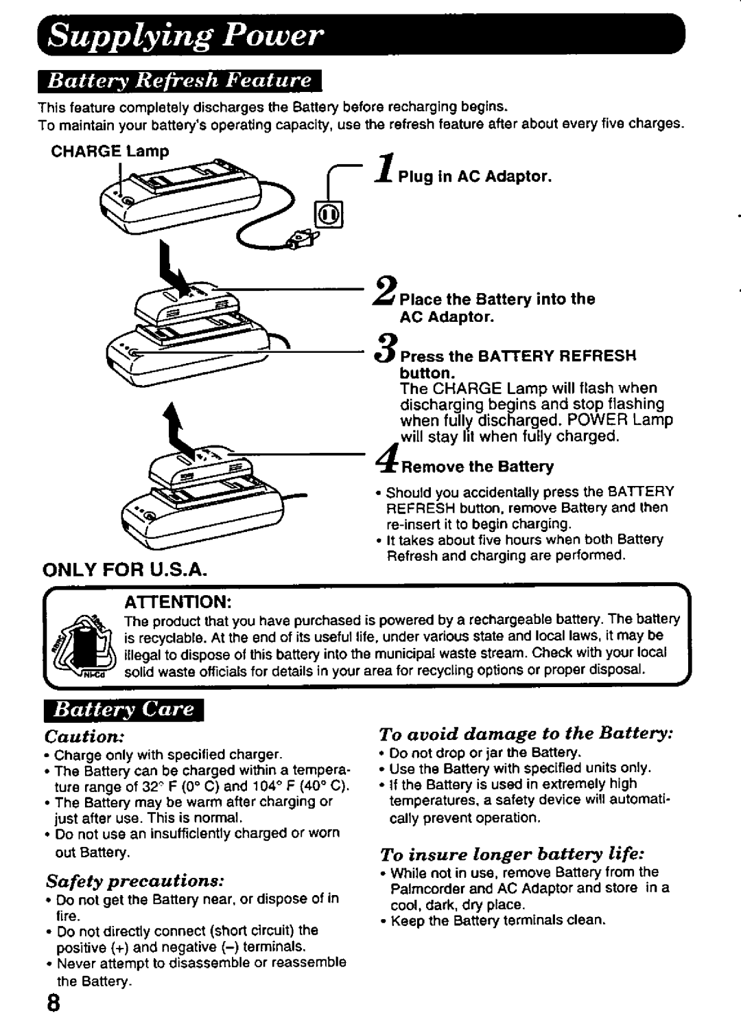 Panasonic PV-A216 manual 