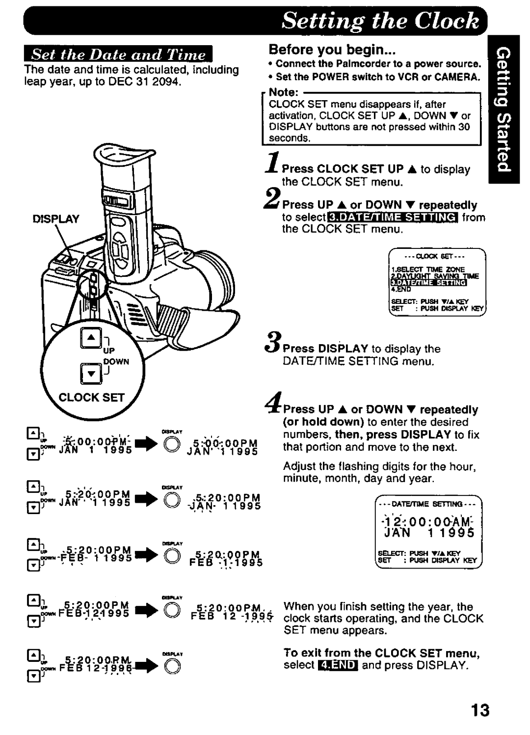 Panasonic PV-A396 manual 