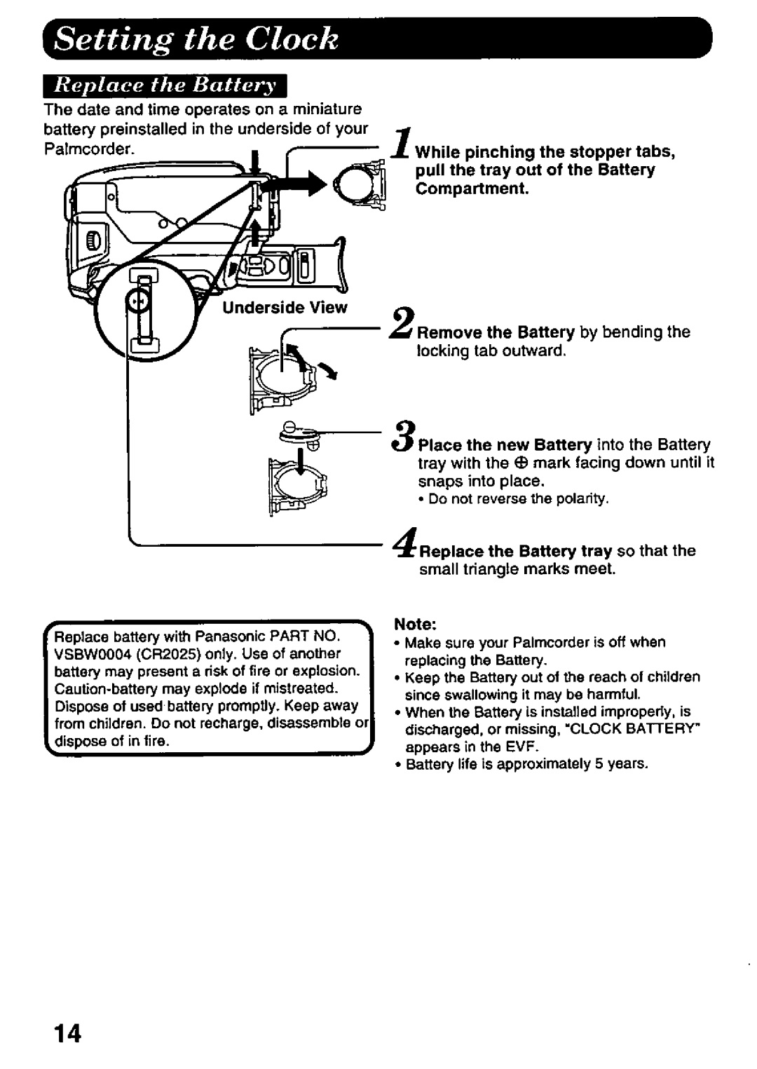 Panasonic PV-A396 manual 