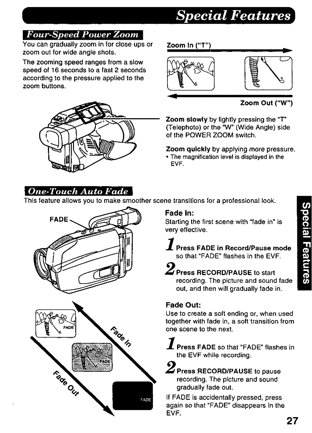 Panasonic PV-A396 manual 