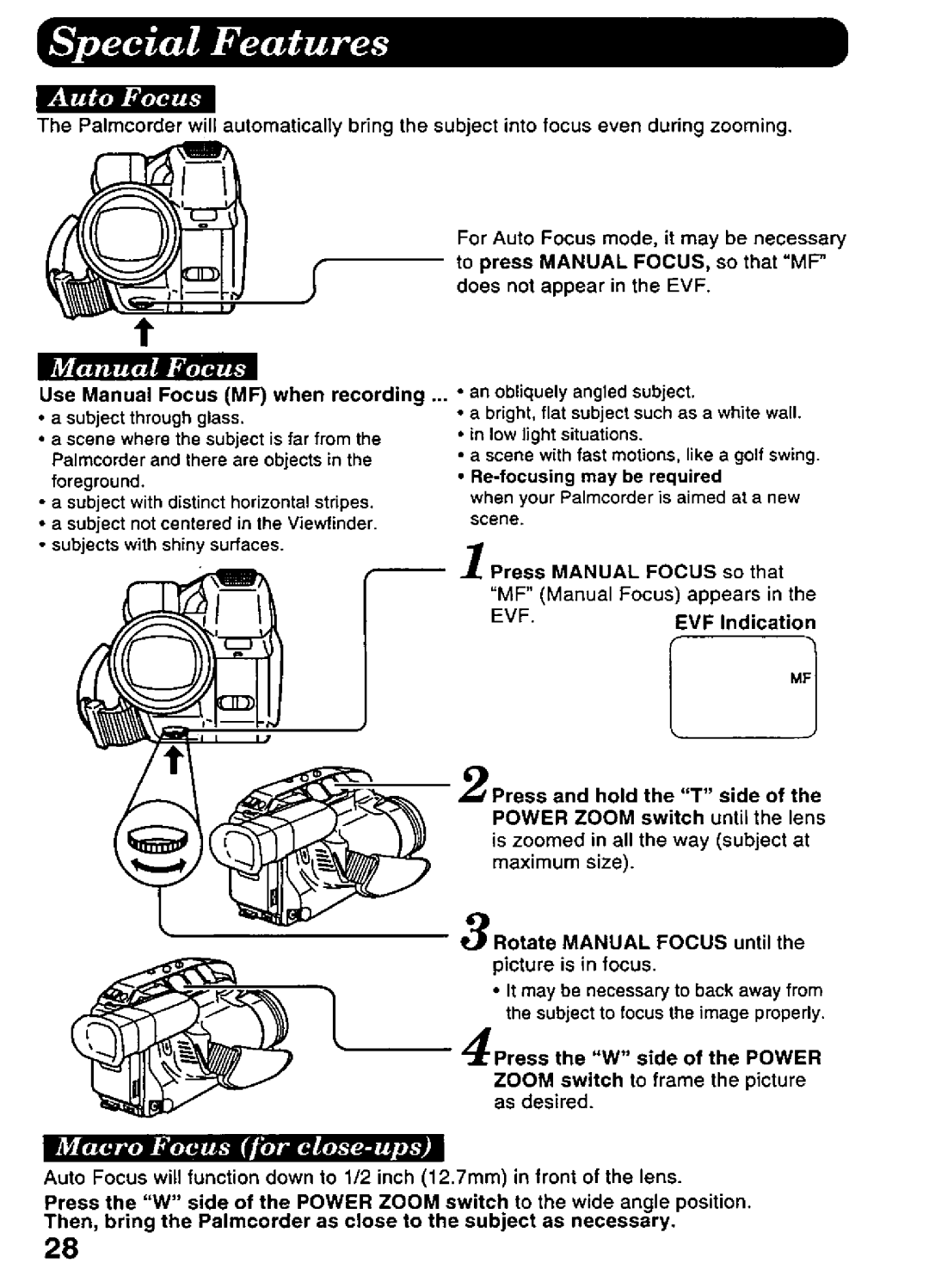 Panasonic PV-A396 manual 