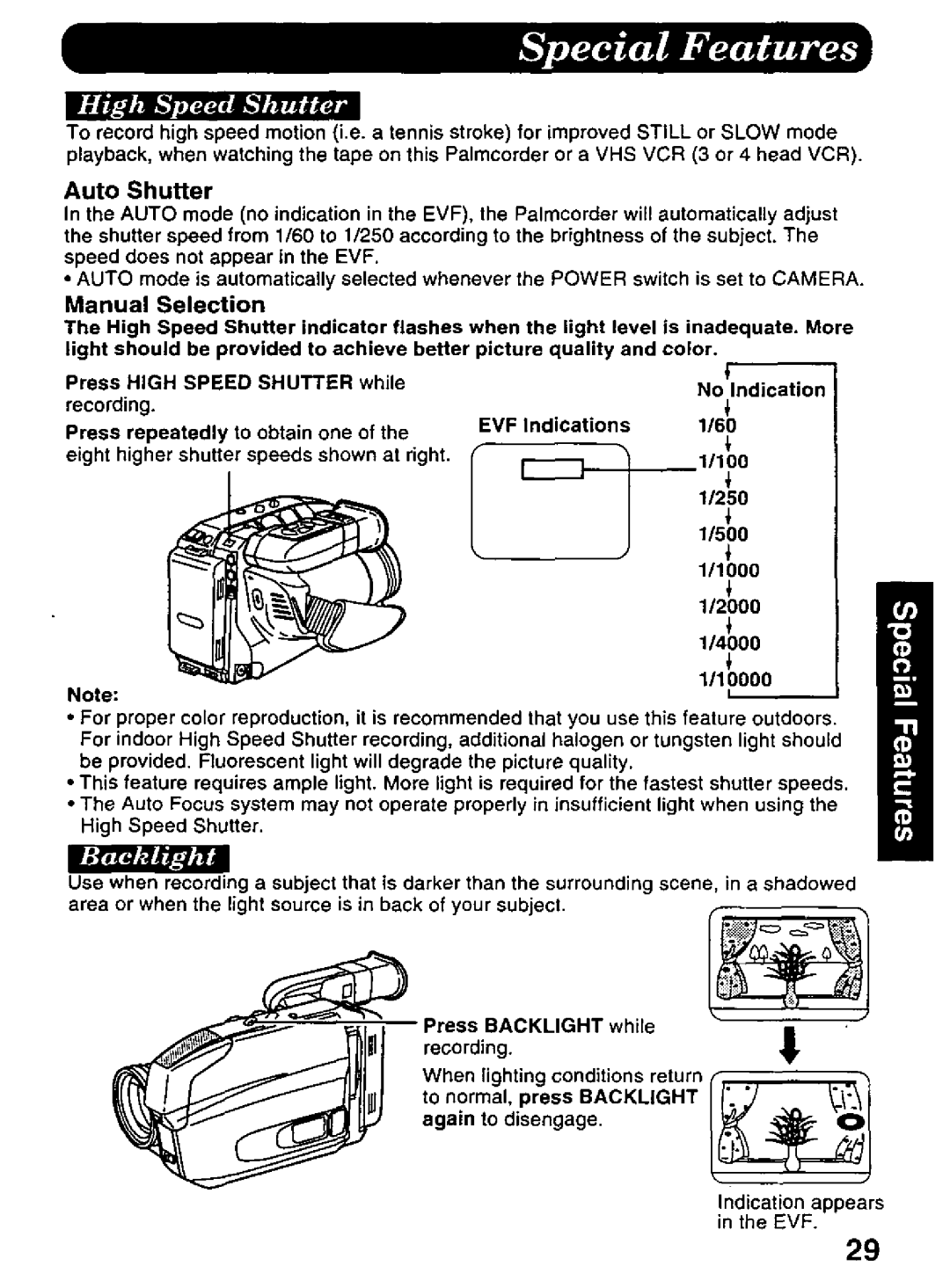 Panasonic PV-A396 manual 