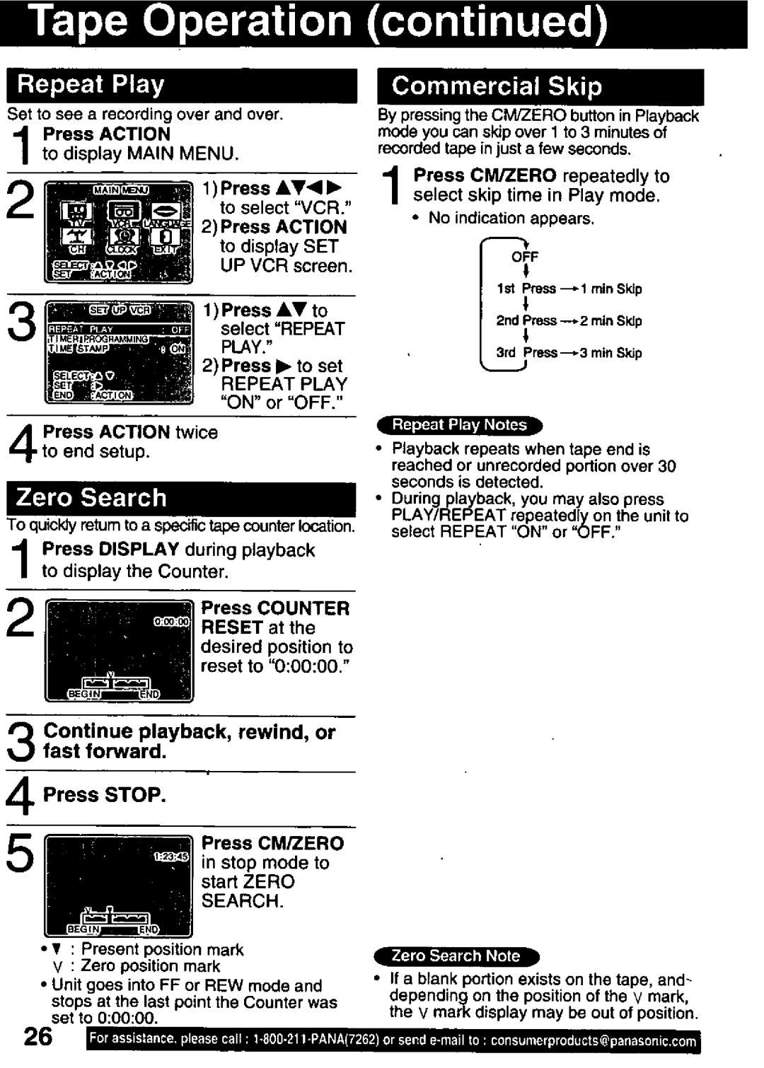 Panasonic PV C1321 manual 