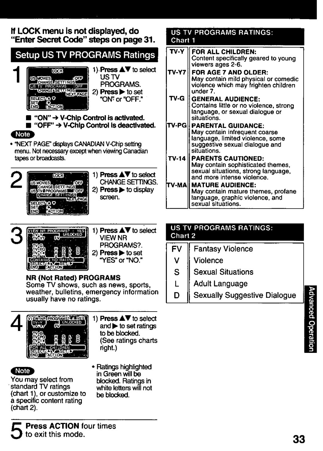 Panasonic PV C1321 manual 