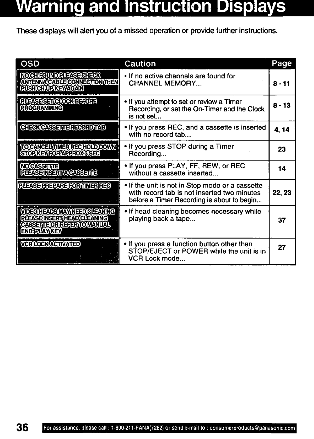 Panasonic PV C1321 manual 