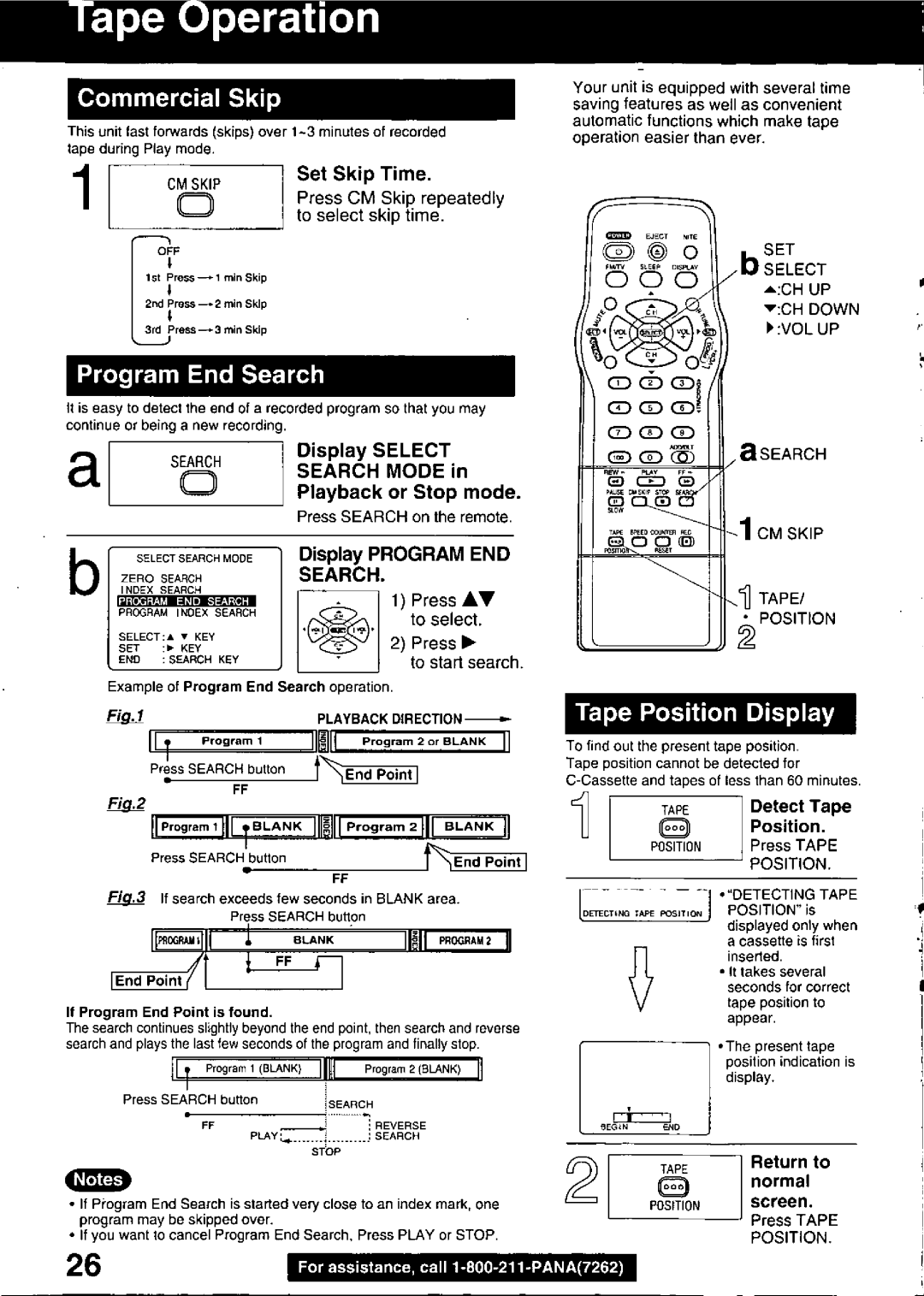 Panasonic PV C2030W, PV C2020 manual 