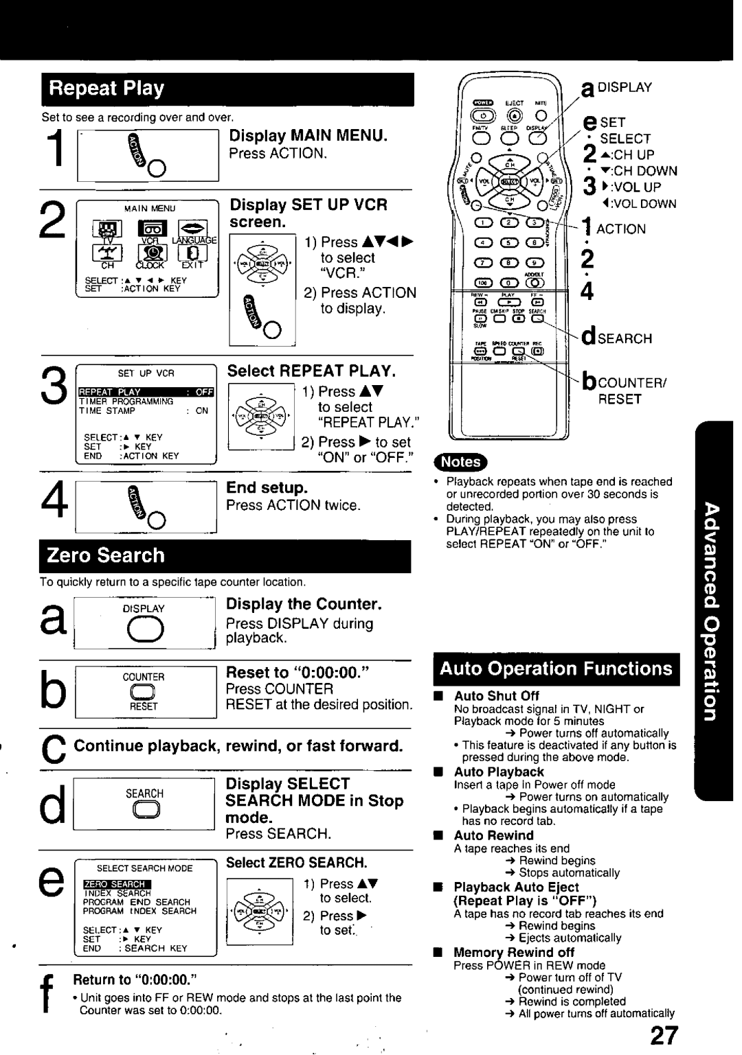 Panasonic PV C2020, PV C2030W manual 