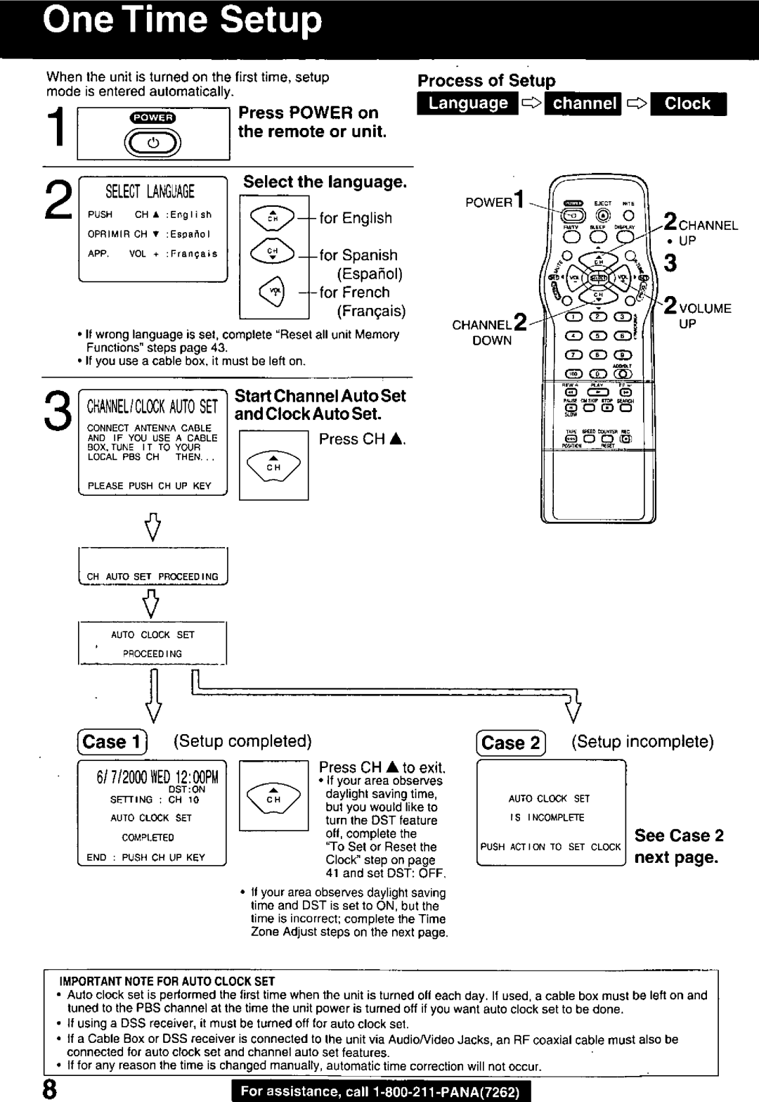 Panasonic PV C2030W, PV C2020 manual 