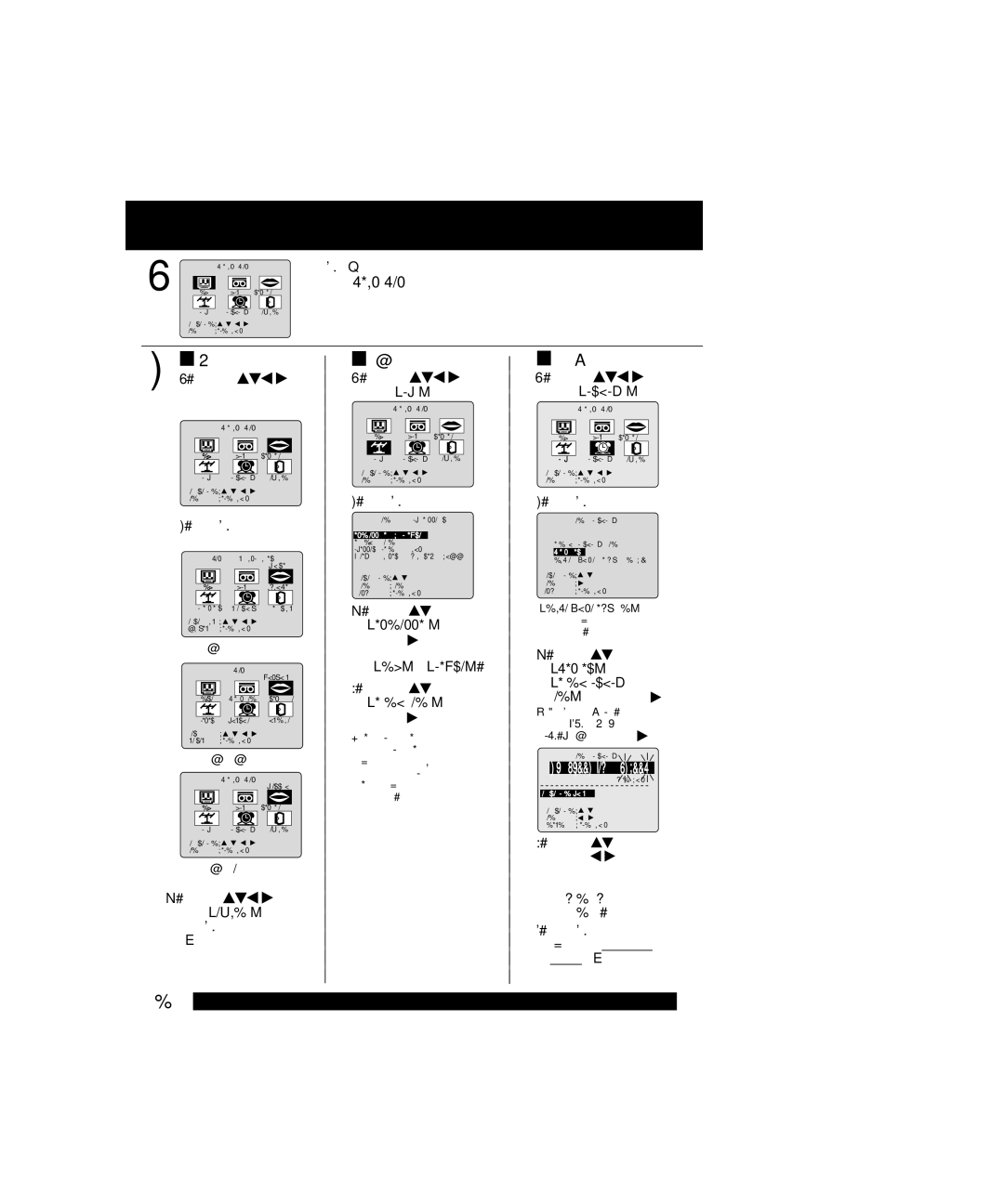 Panasonic PV-C2063A operating instructions Reset Language, Channels, Clock 