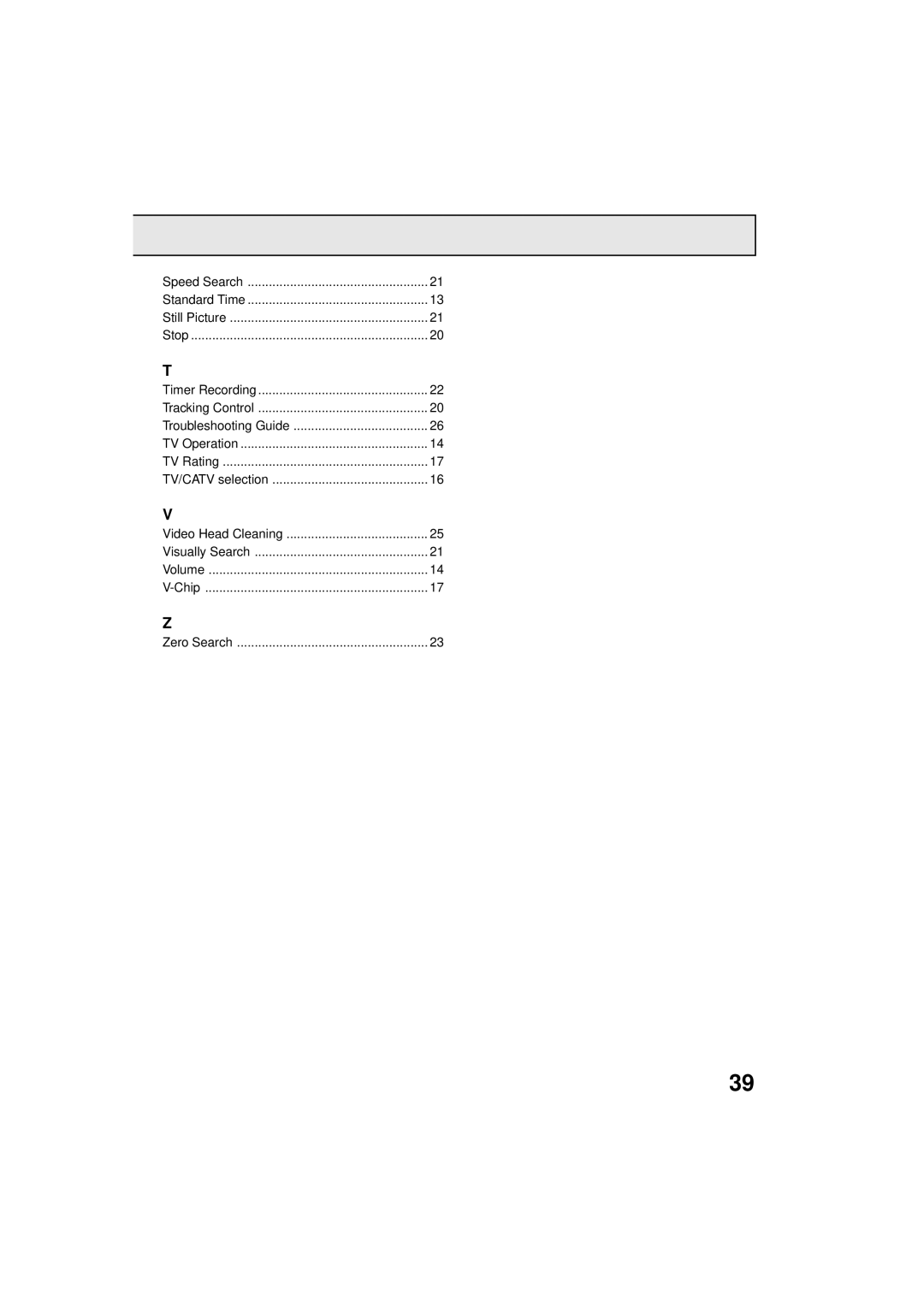 Panasonic PV C923 operating instructions 