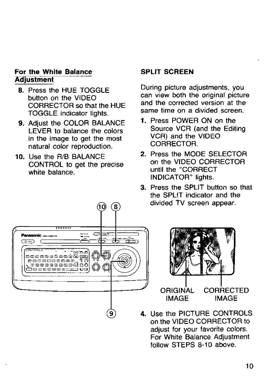 Panasonic PV-CC50 manual 