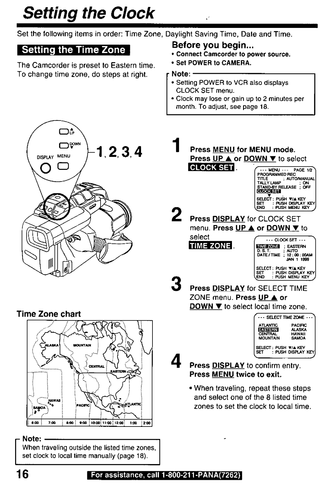 Panasonic PV-D29 manual 